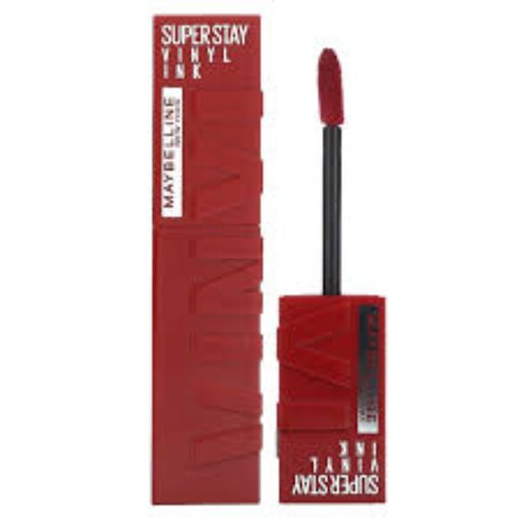Maybelline Super Stay Vinyl Ink Liquid Lipstick, Royal 0.14 fl oz - Picture 2 of 5